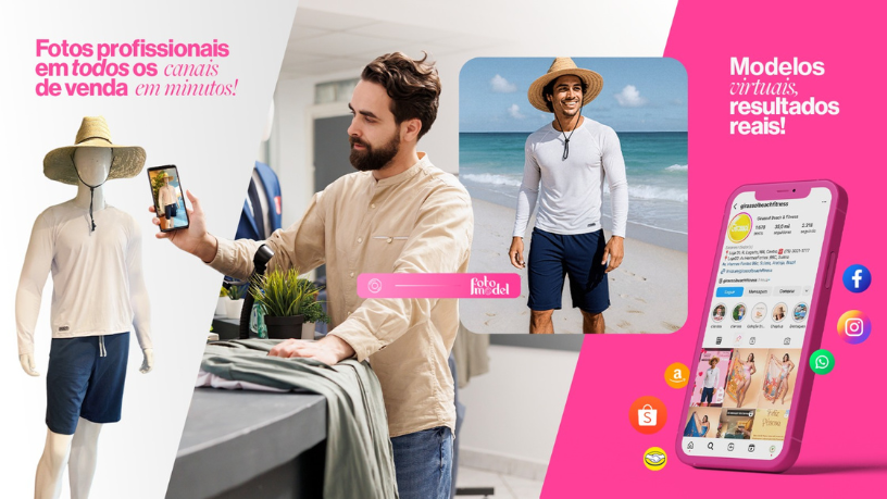 Con FotoModel, aprende a difundir productos despertando emociones auténticas en tu audiencia.
